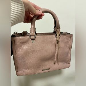 Rebecca Minkoff pink leather tote